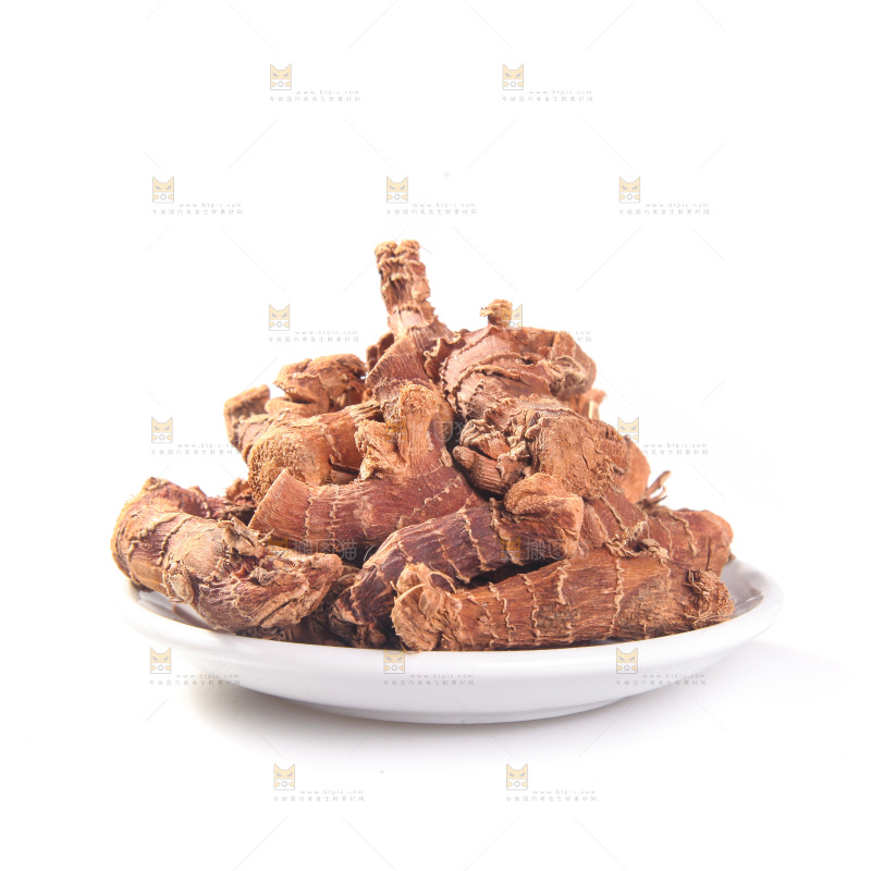 白底上的良姜