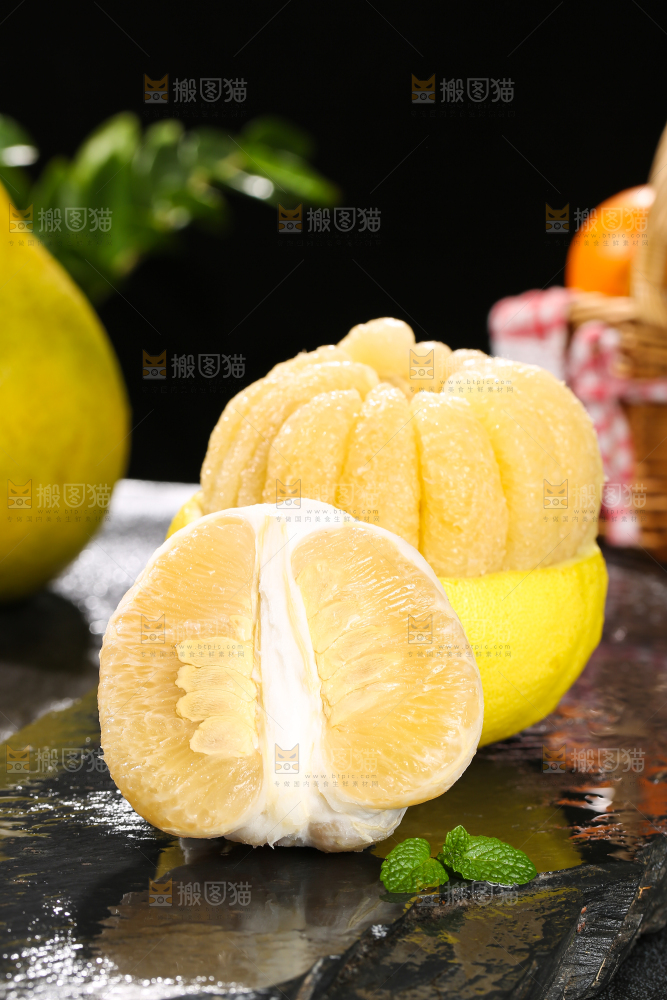 深底上的沙田柚