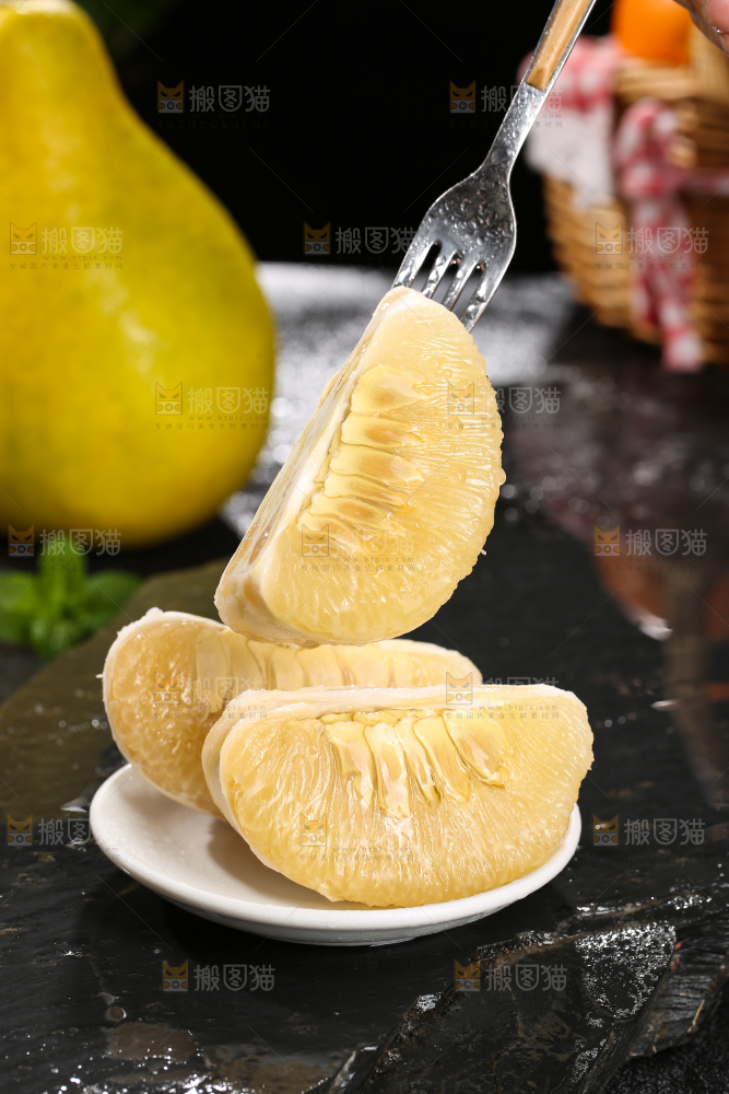 深底上的沙田柚