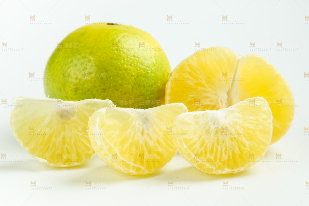 白底上的皇帝柑