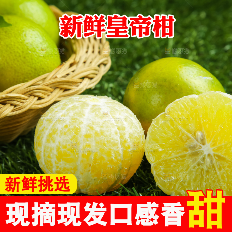 深底上的皇帝柑