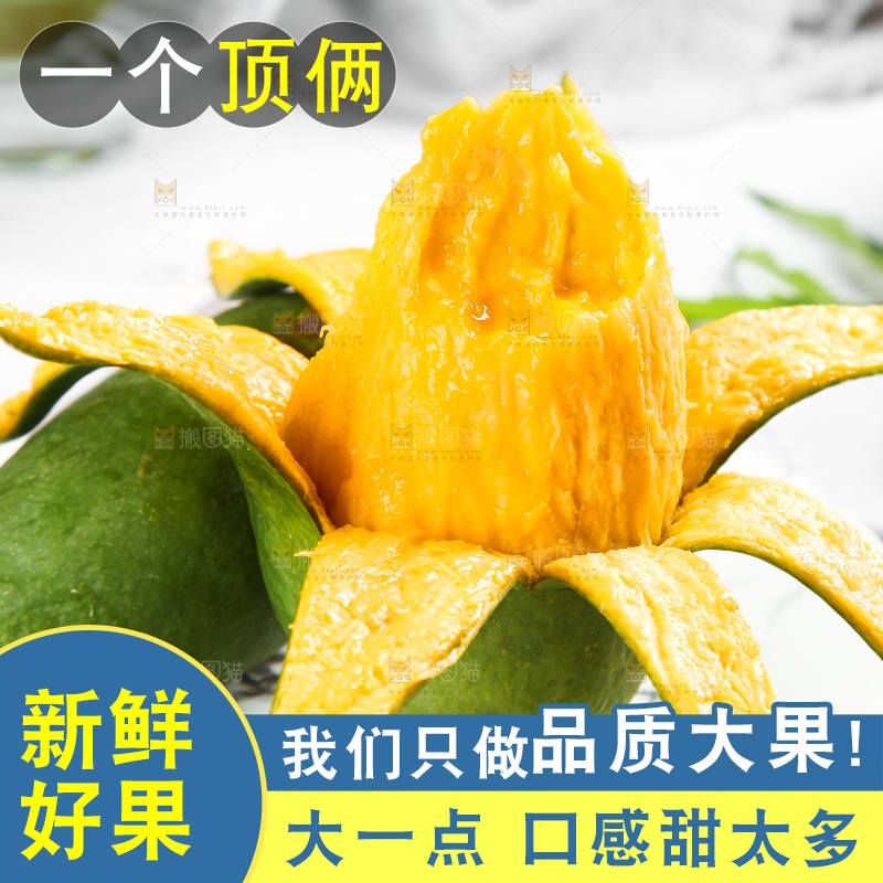 浅底上的新鲜大青芒