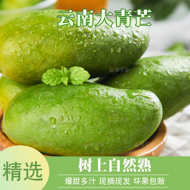 浅底上的新鲜大青芒