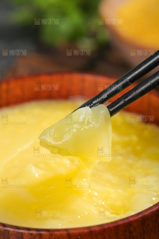 深底上的大黄米粥
