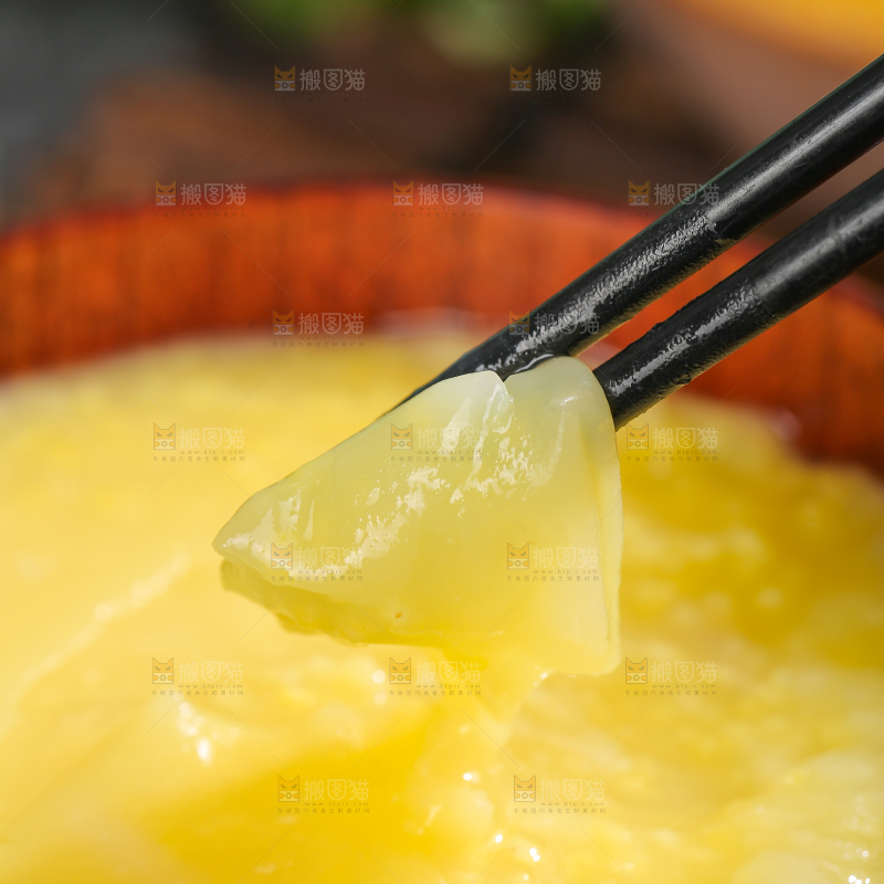 深底上的大黄米粥