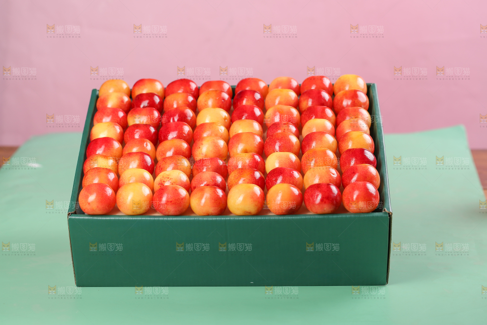 浅底上的黄金车厘子