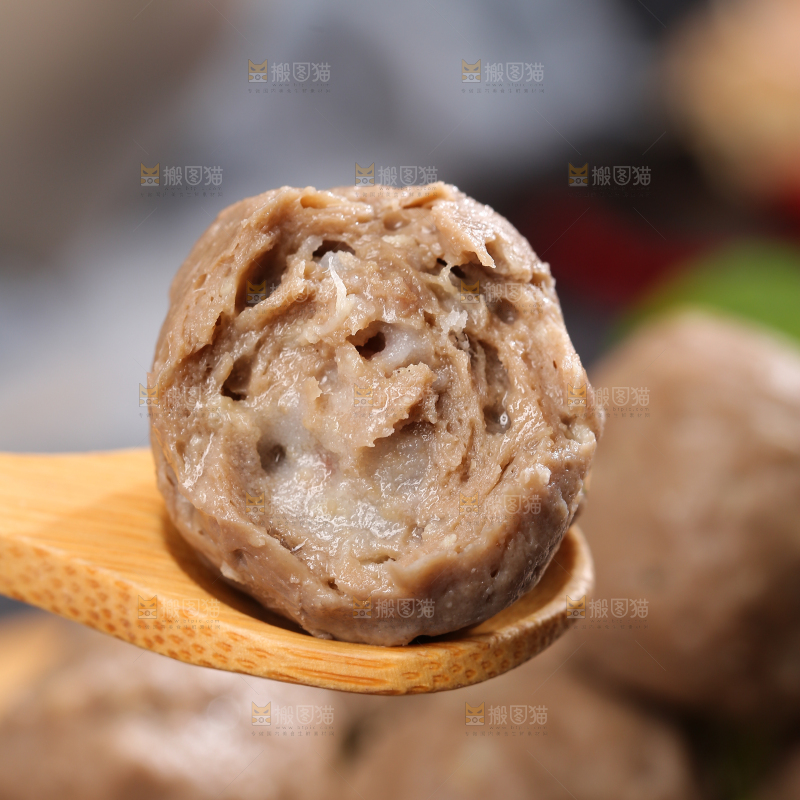 深底上的牛筋丸