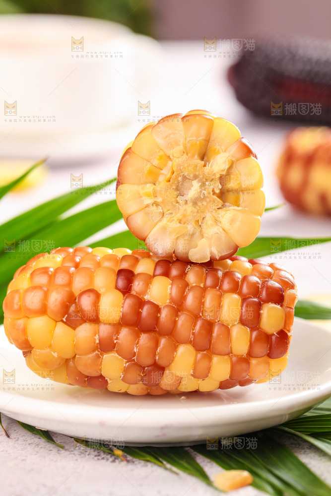 浅底上的小花糯玉米