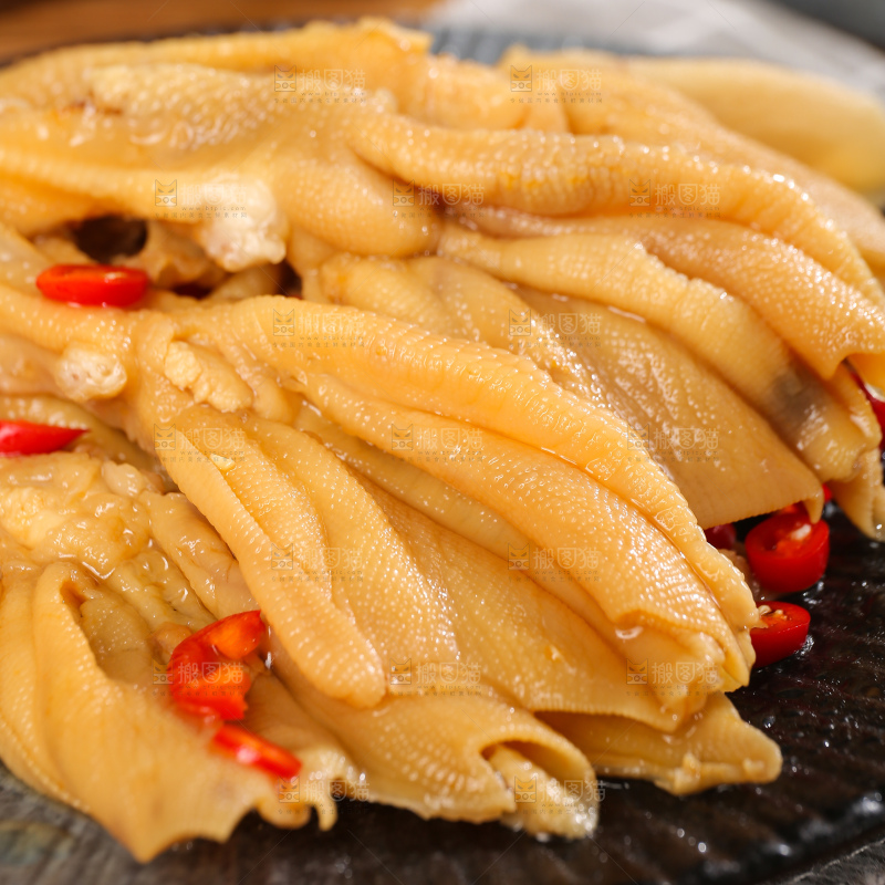 深底上的无骨鸭掌