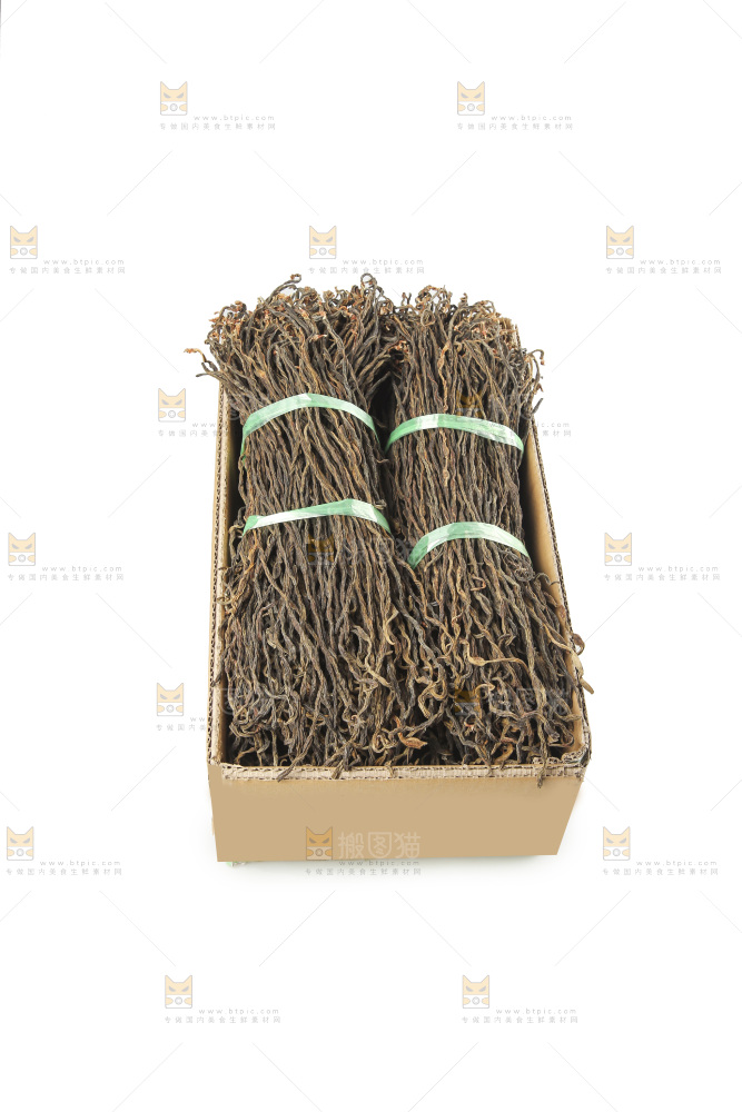 白底上的干豆角