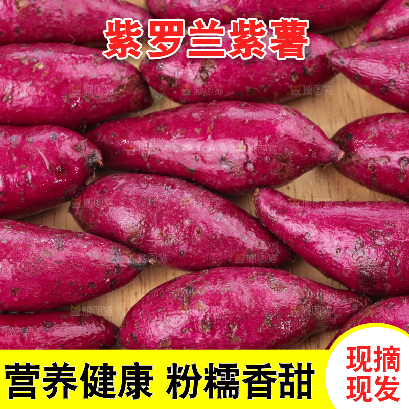 浅底上的板栗紫薯