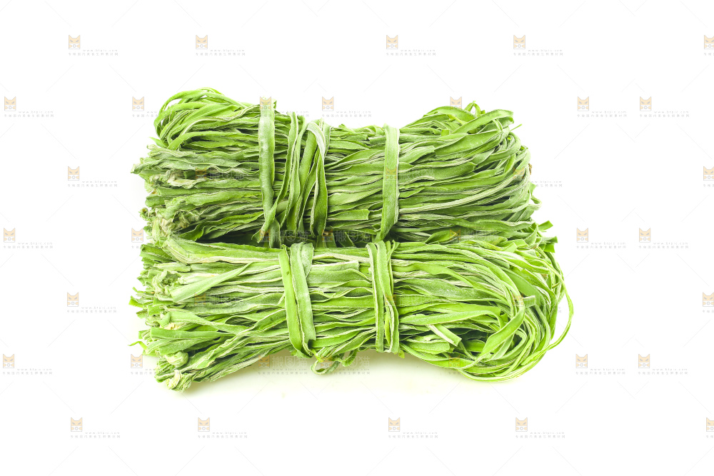 白底上的贡菜