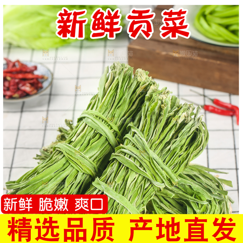 浅底上的贡菜