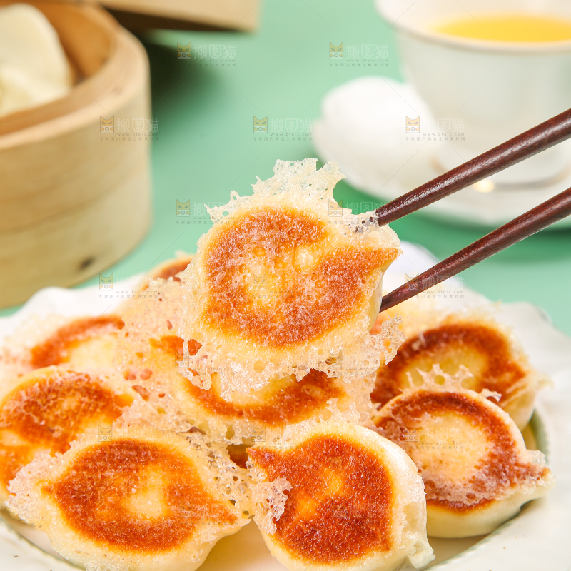 浅底上的水煎包