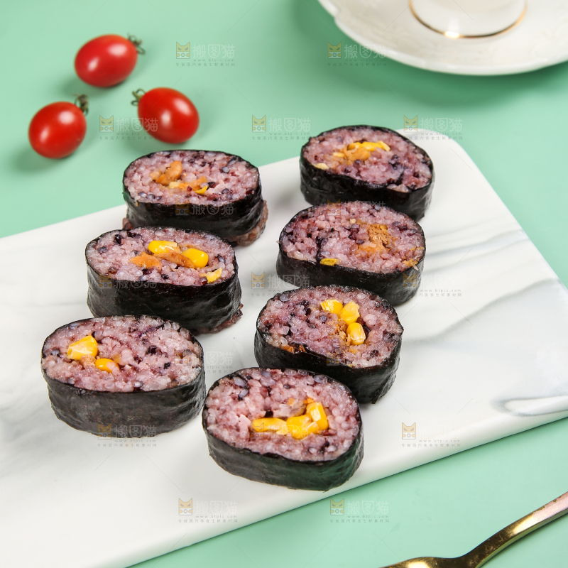 浅底上的手工大饭团