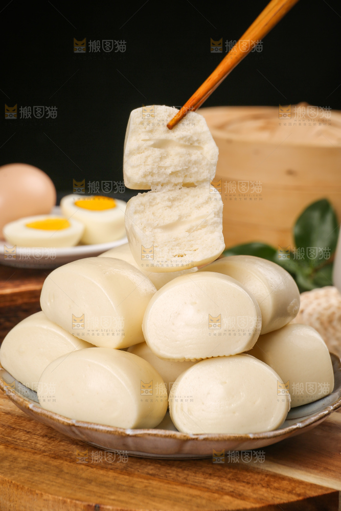 深底上的奶香小馒头