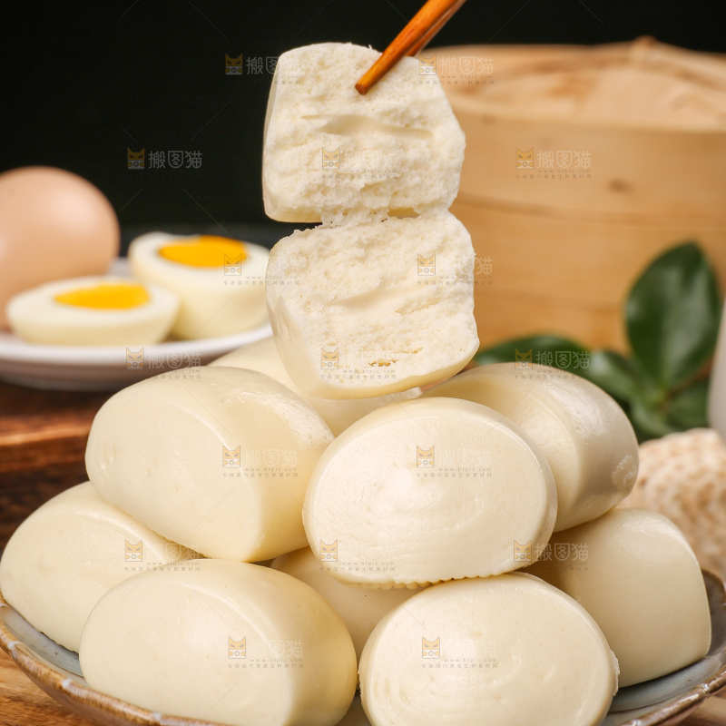 深底上的奶香小馒头