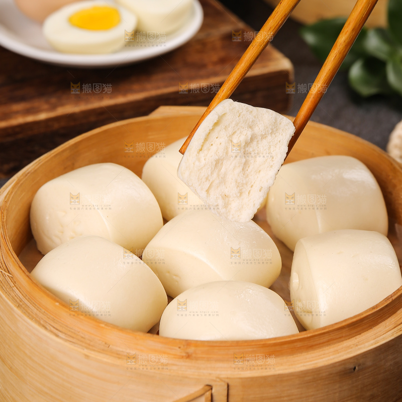 深底上的奶香小馒头