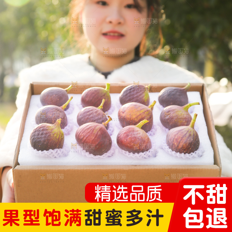 手里拿着无花果