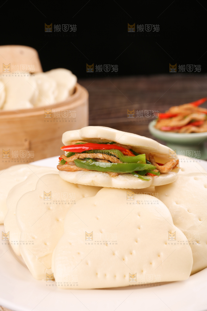 深底上的荷叶饼