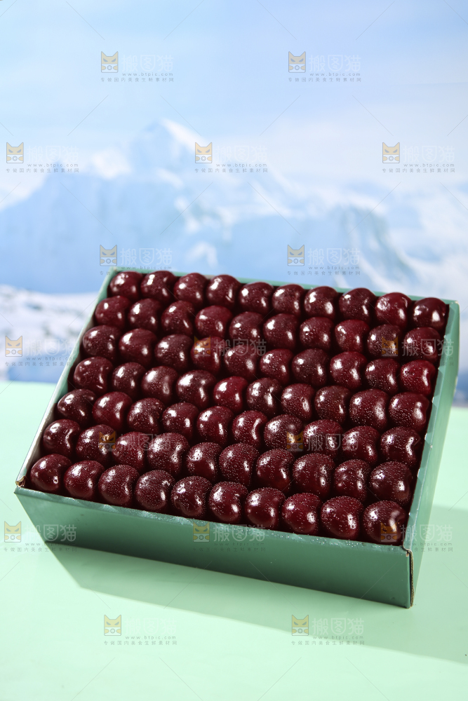 礼盒里的智利车厘子