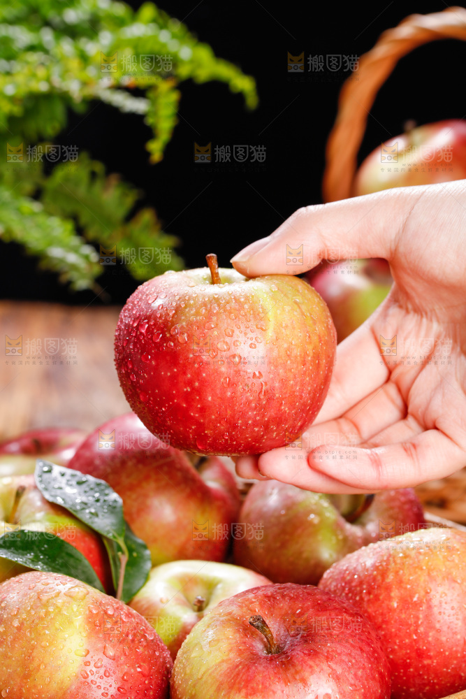 深底上的国光苹果