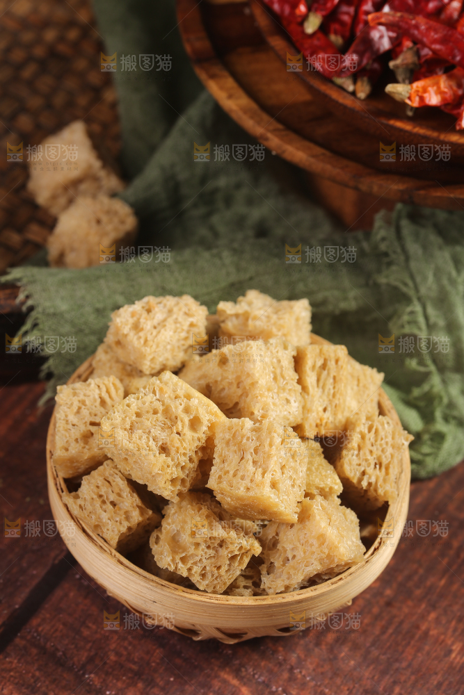 深底上的面筋
