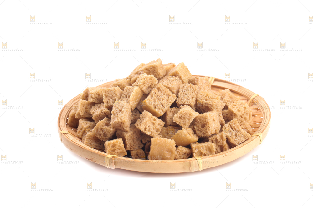 白底上的面筋