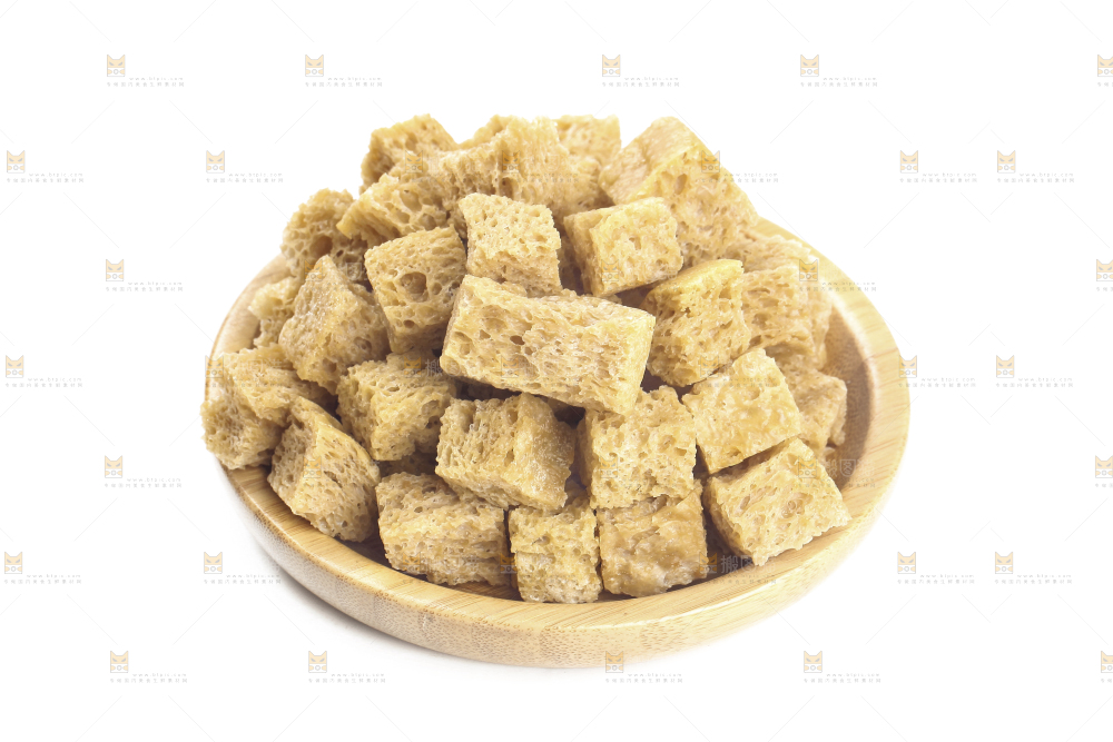 白底上的面筋