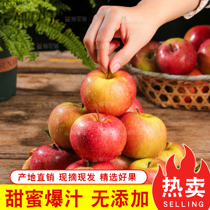 深底上的国光苹果