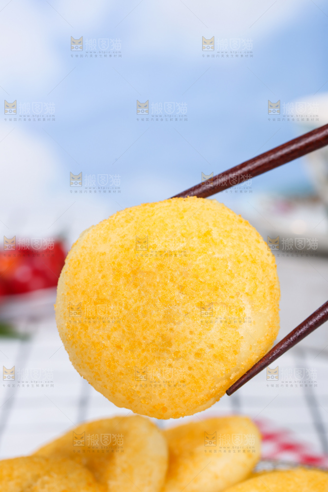 浅底上的糖糕