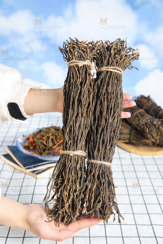 浅底上的干豆角