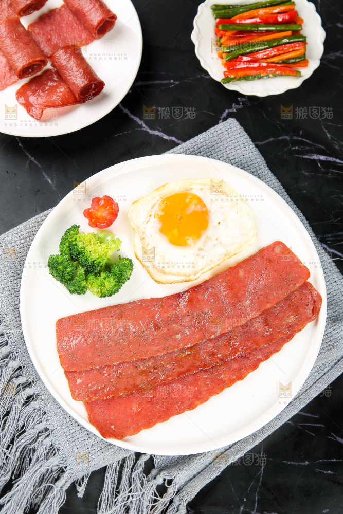 深底上的培根