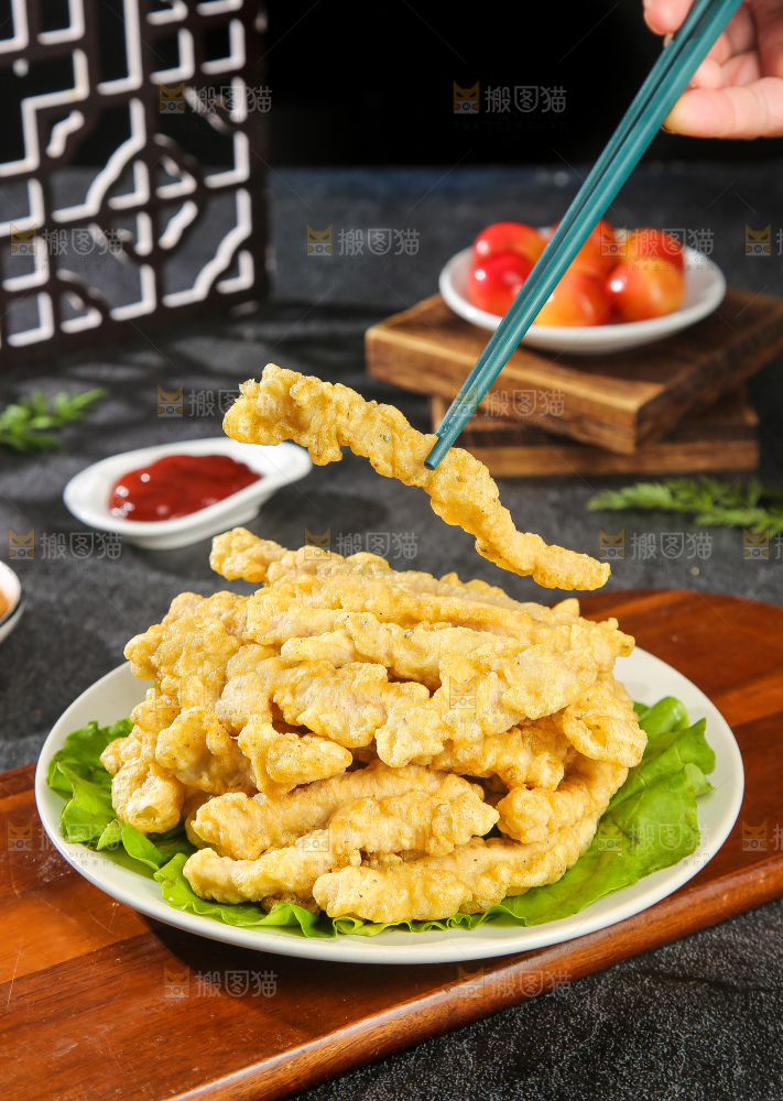 深底上的小酥肉