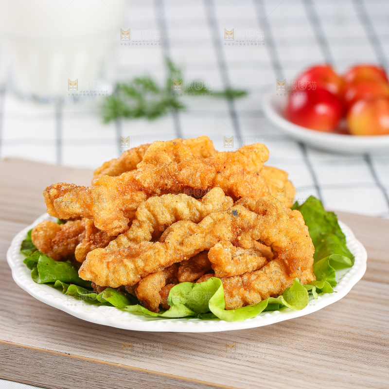 浅底上的小酥肉