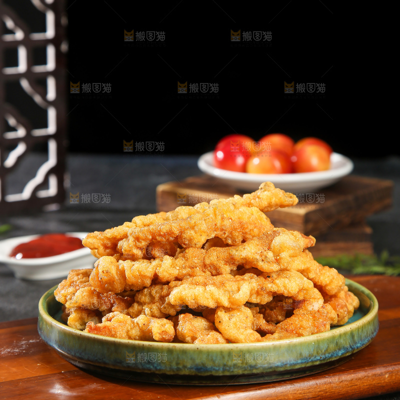 深底上的小酥肉