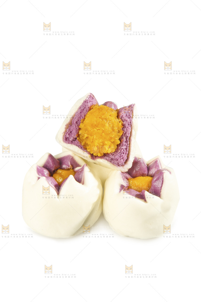 白底上的芙蓉包
