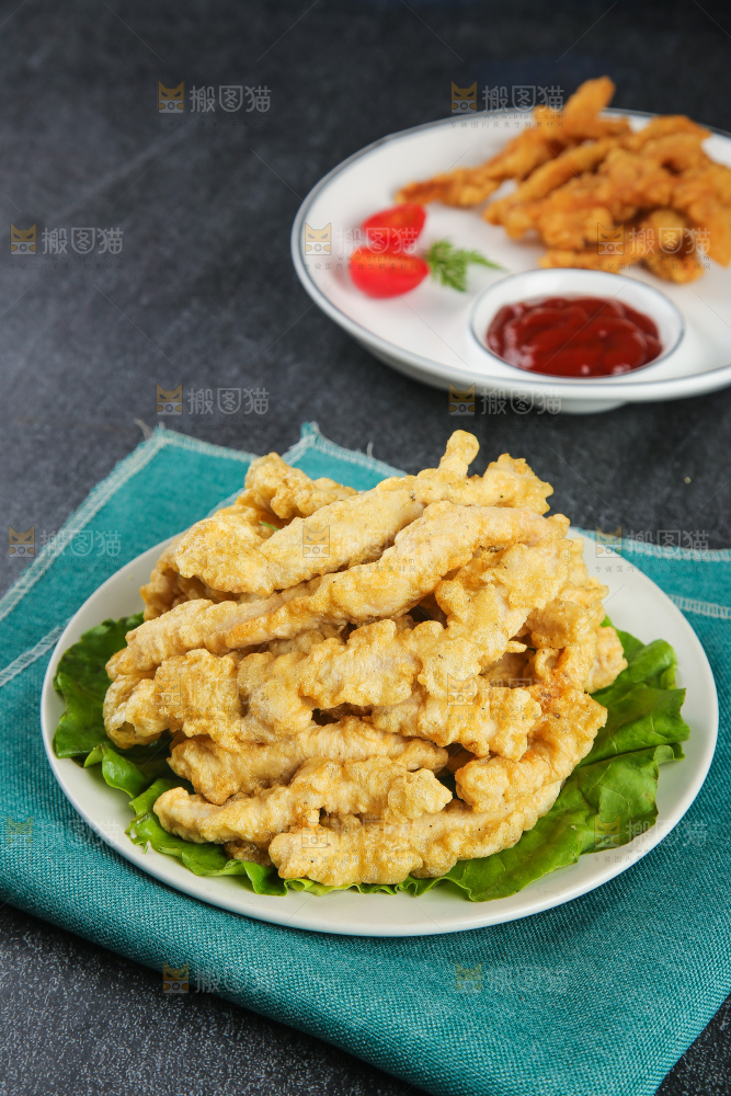 深底上的小酥肉