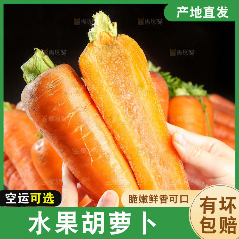 浅底上的胡萝卜