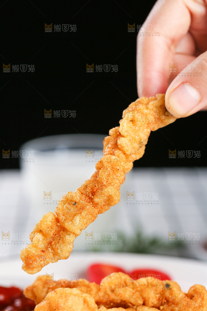 浅底上的小酥肉