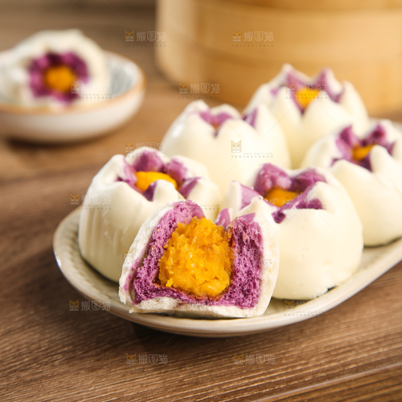 木底上的芙蓉包