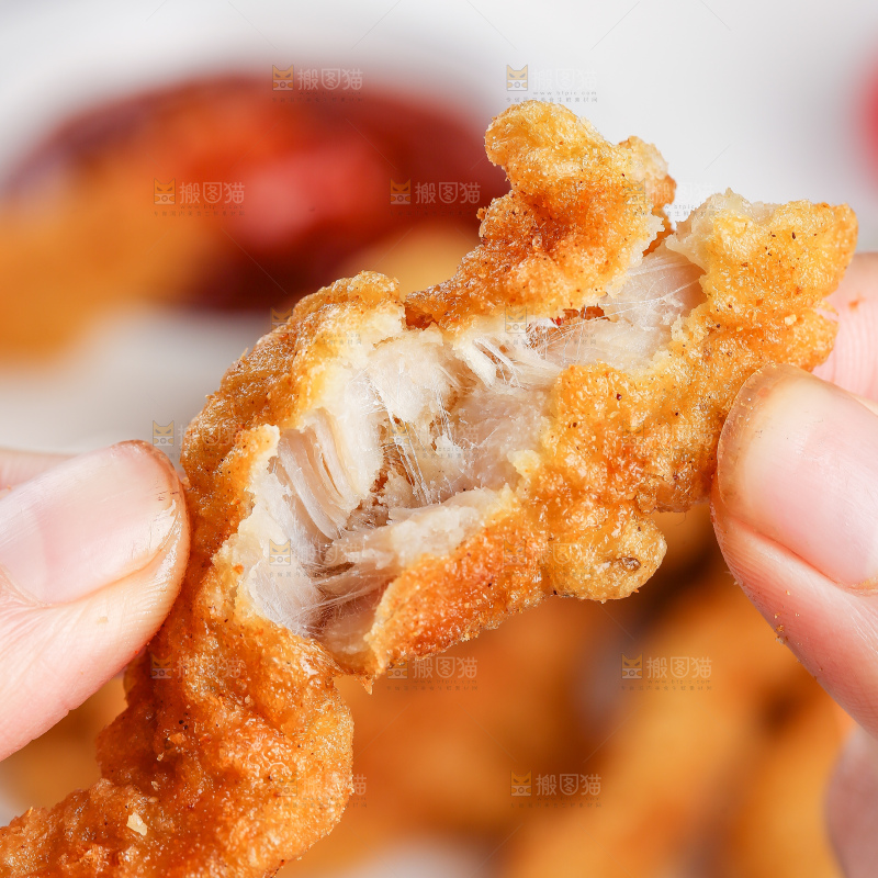 浅底上的小酥肉