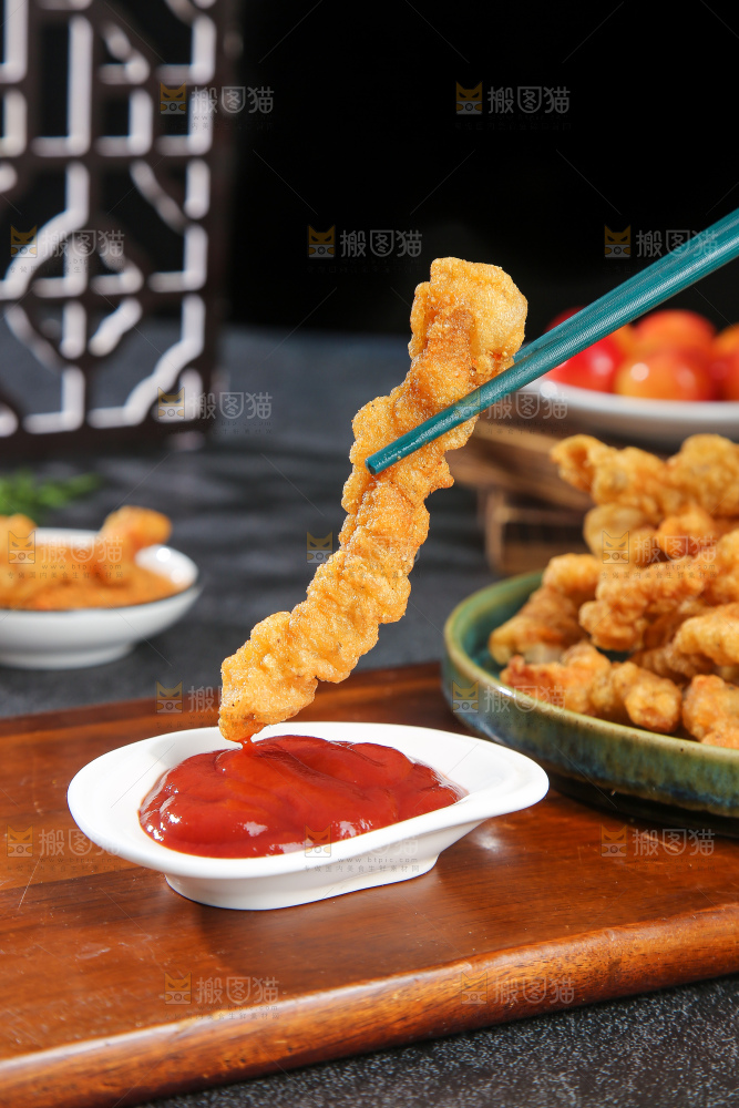 深底上的小酥肉