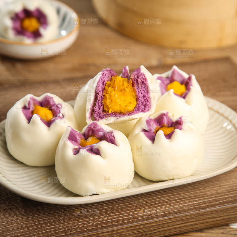 木底上的芙蓉包