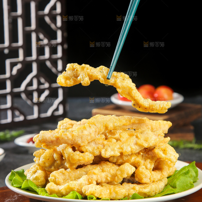 深底上的小酥肉