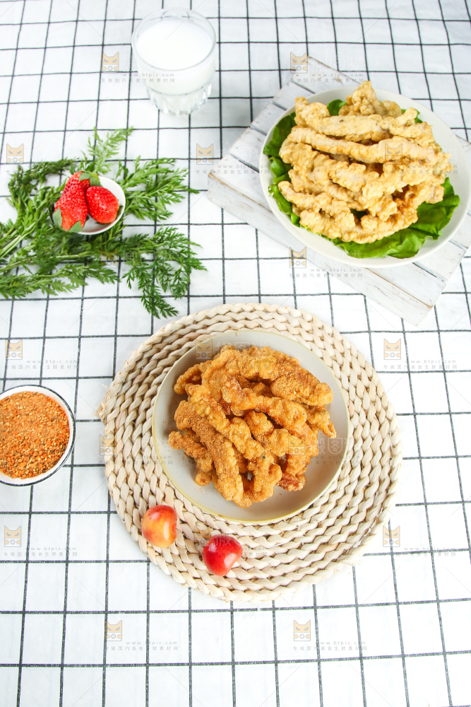 浅底上的小酥肉