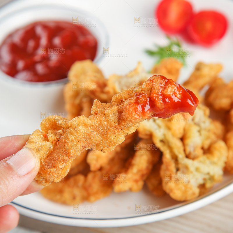 浅底上的小酥肉