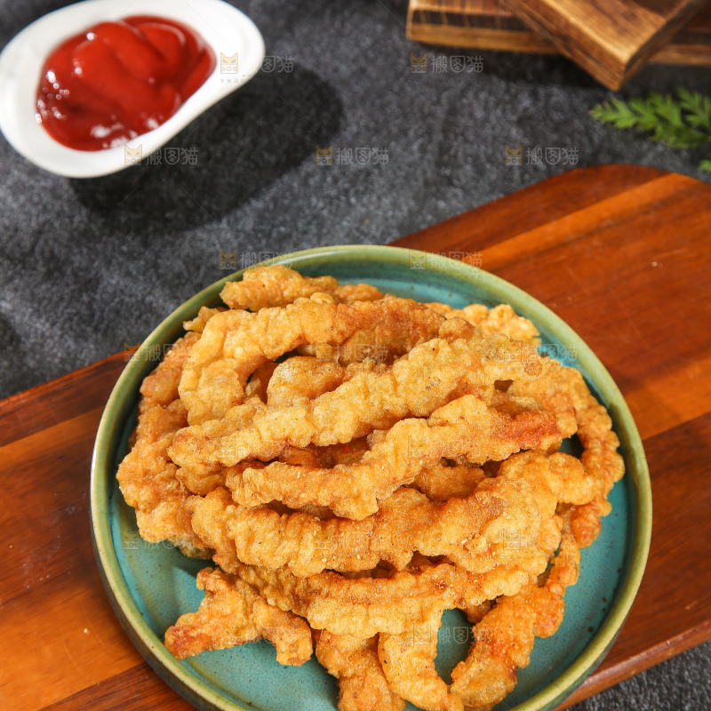 深底上的小酥肉