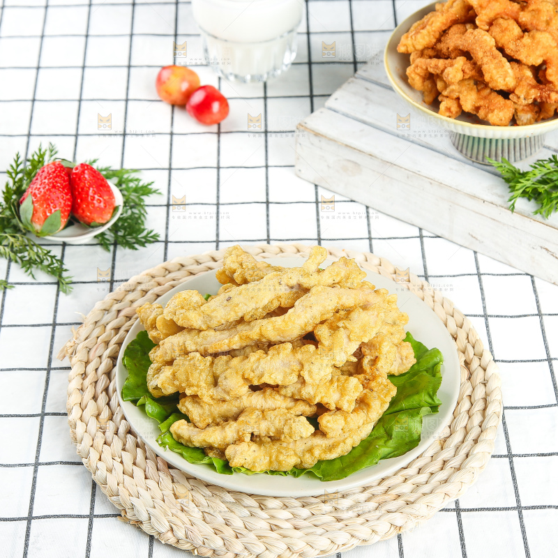 浅底上的小酥肉