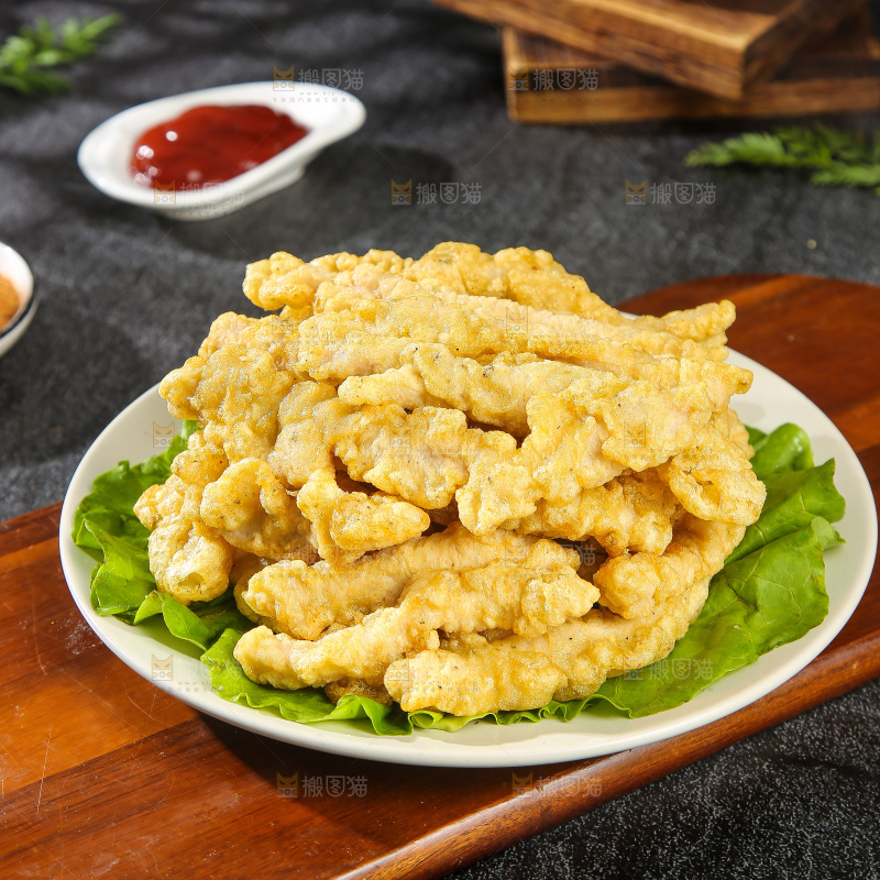 深底上的小酥肉